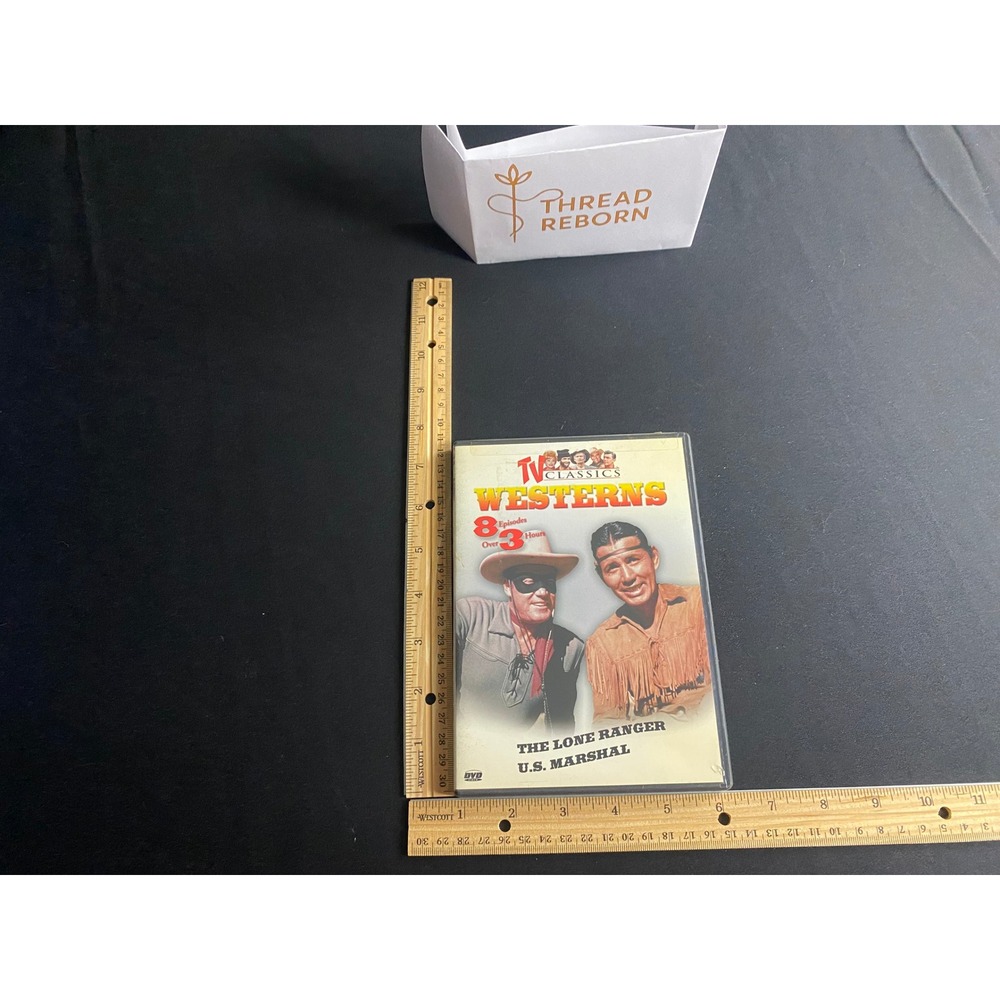 TV Classics Westerns 8 Episodes The Lone Ranger U.S. Marshal DVD Movie